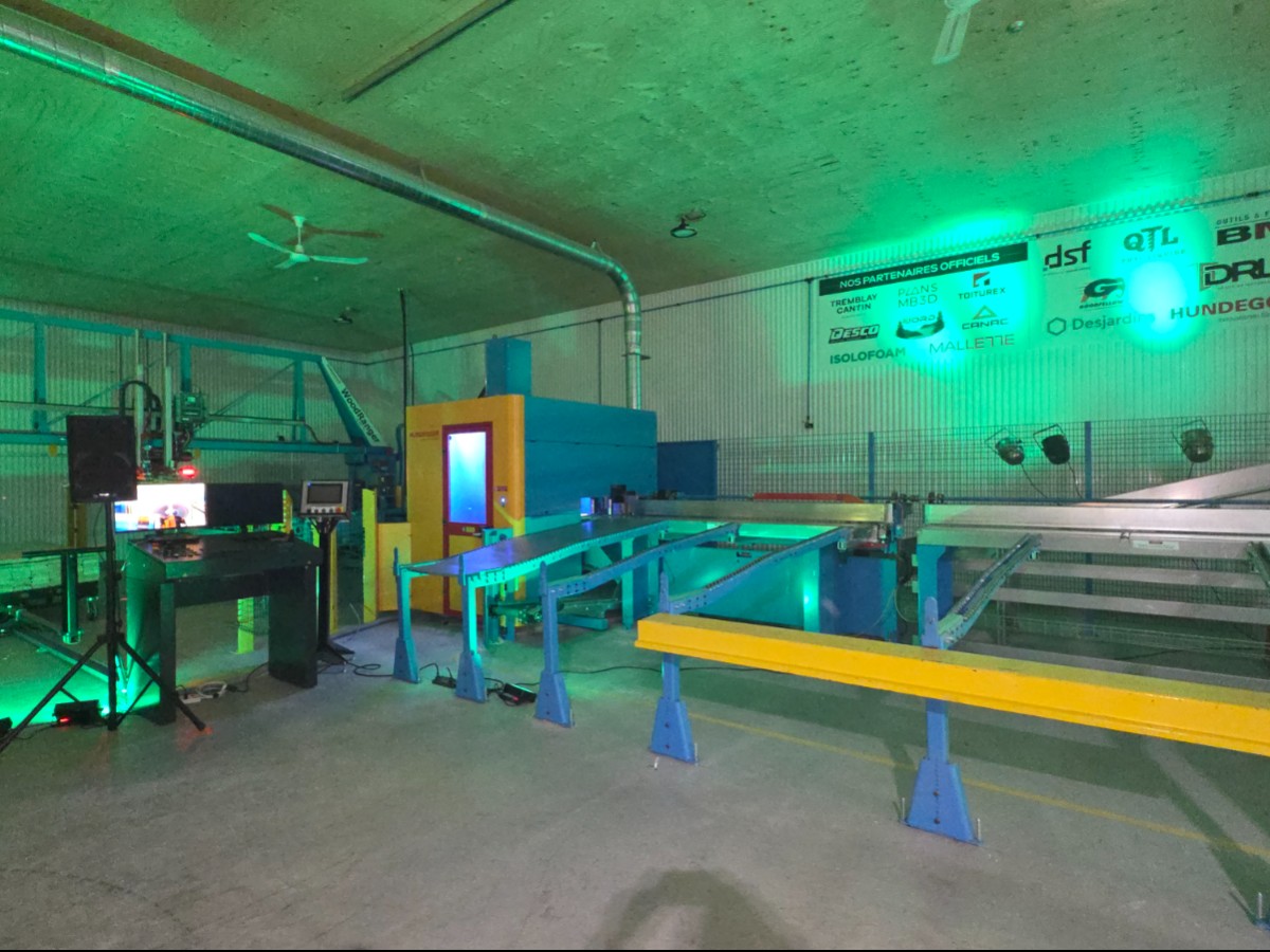 Une usine deux fois plus grande et moderne