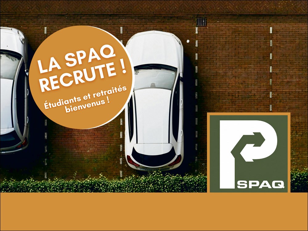La SPAQ recrute des patrouilleurs de stationnement !