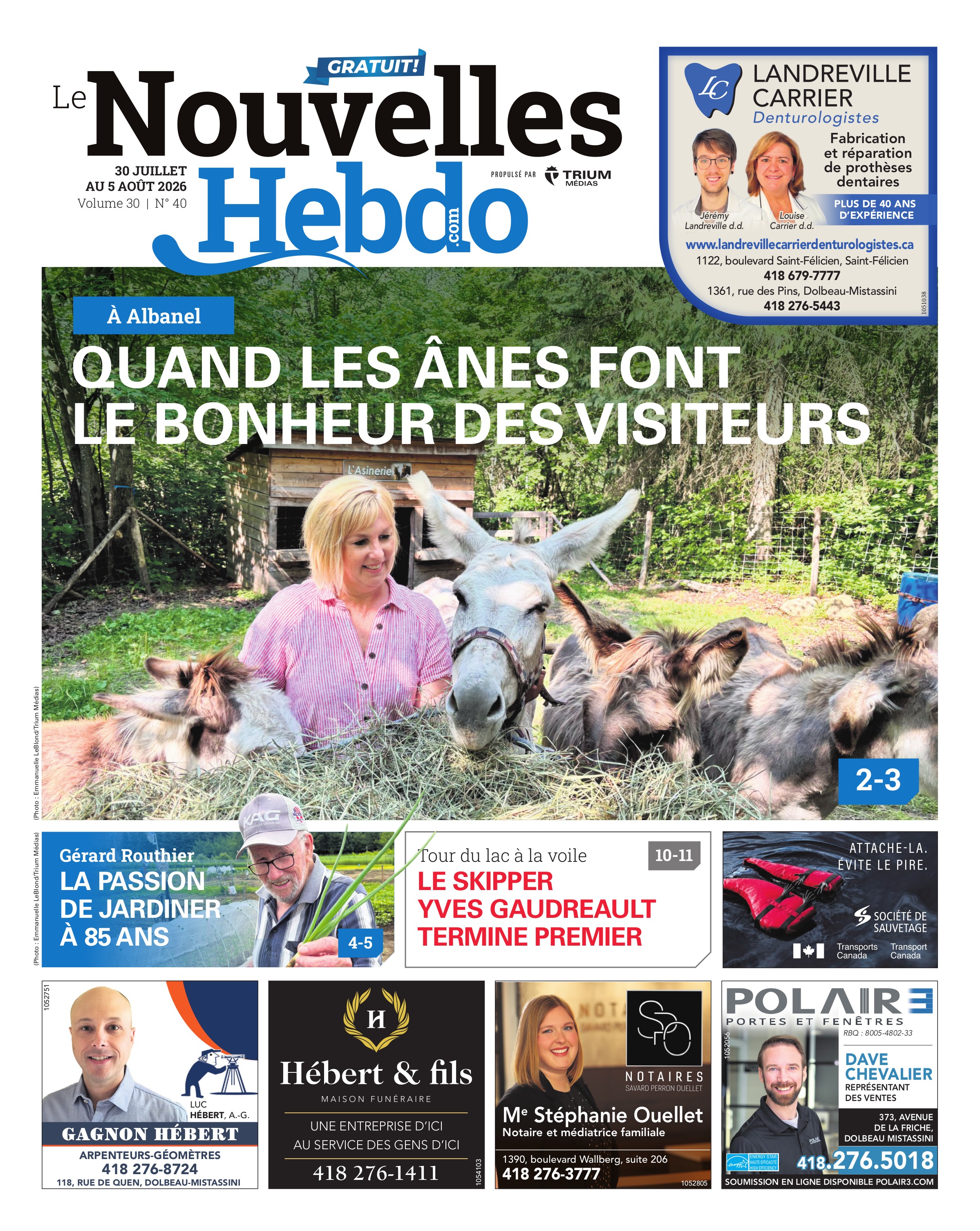 Jeudi 30 juillet 2026