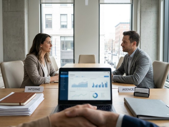 Agence publicitaire numérique ou gestion interne: comment choisir pour votre PME?