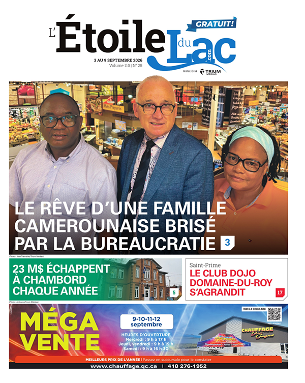 Jeudi 3 septembre 2026