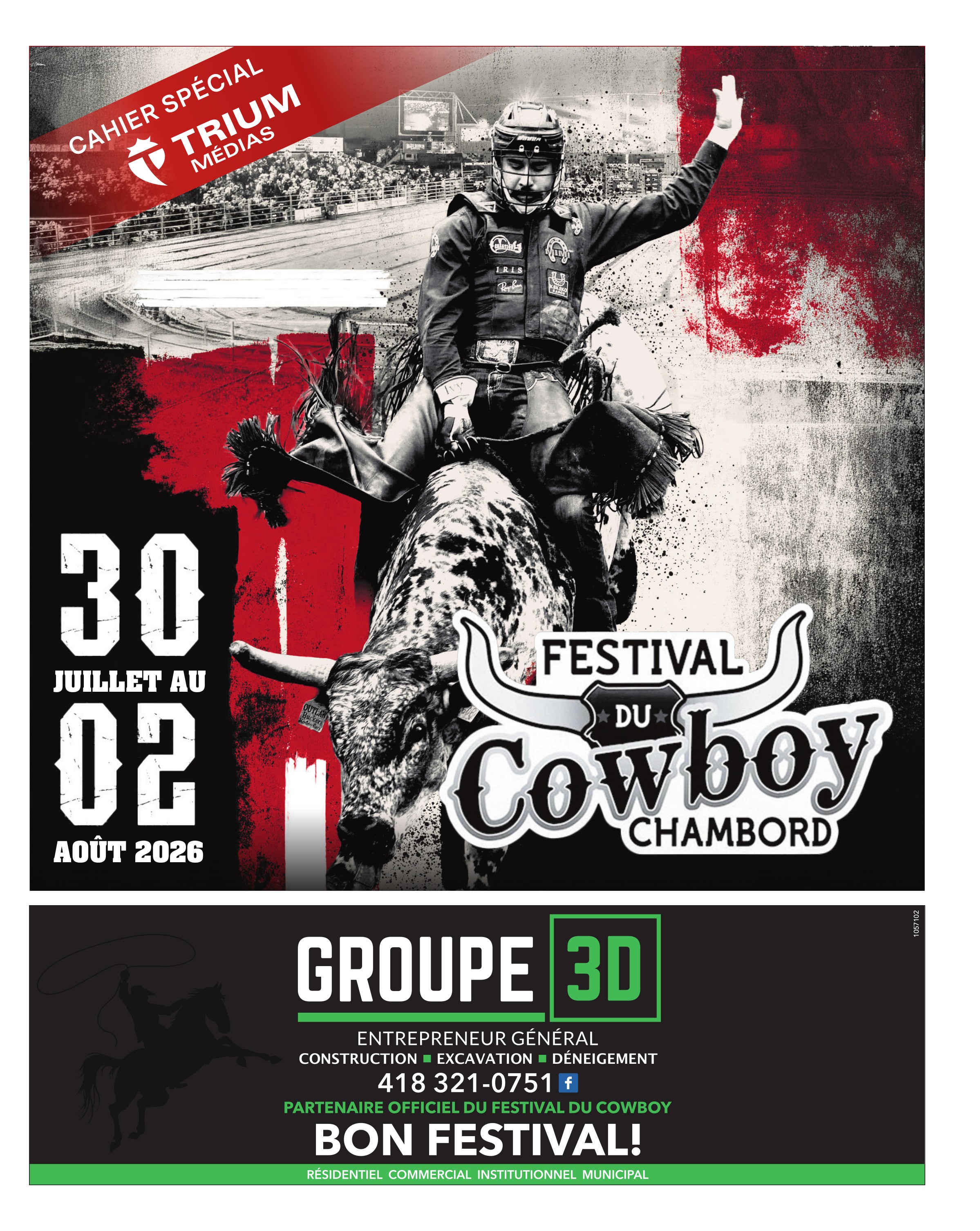 Festival du Cowboy Chambord 23 juillet 2026