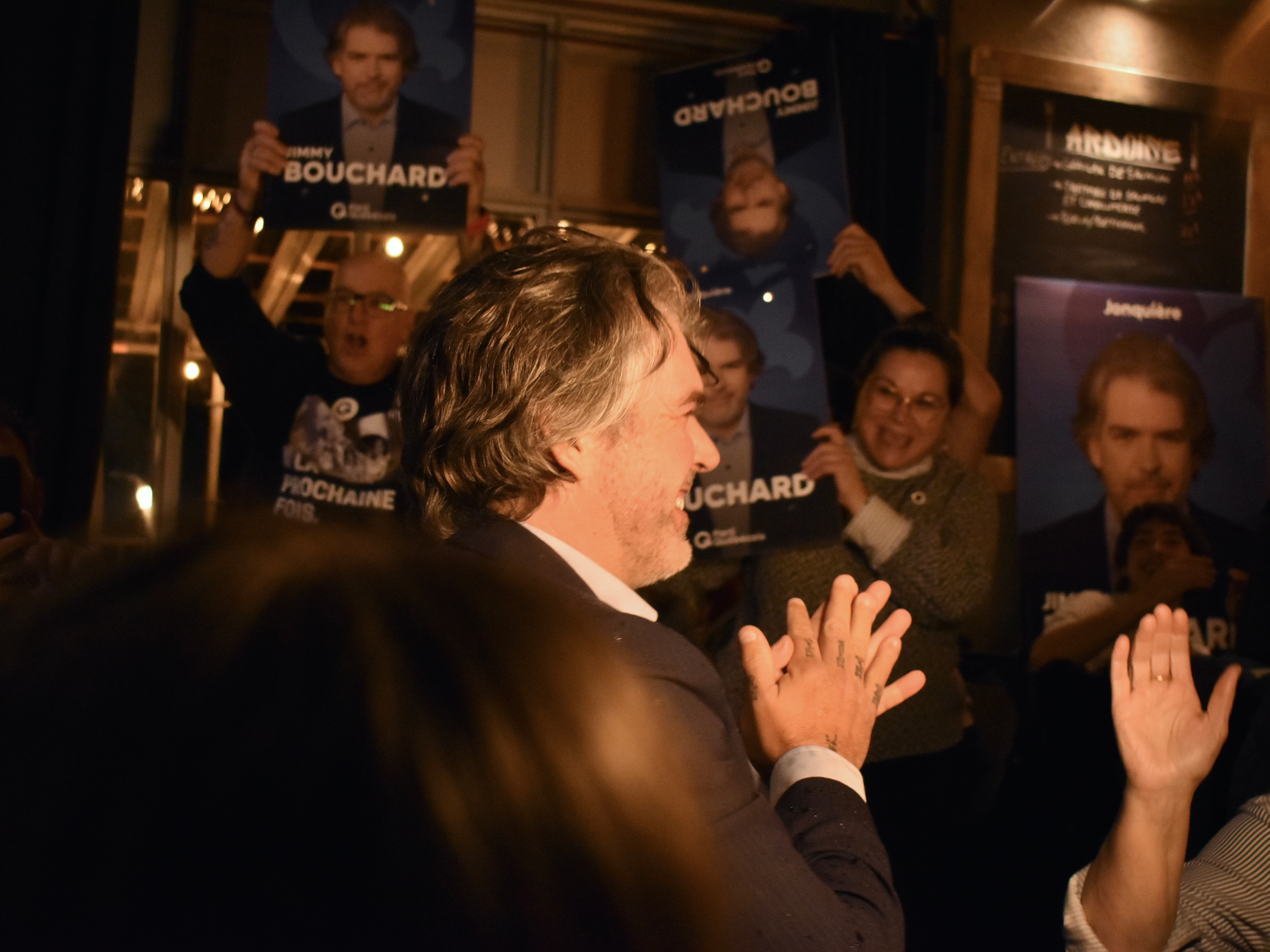 Jimmy Bouchard élu dans Jonquière