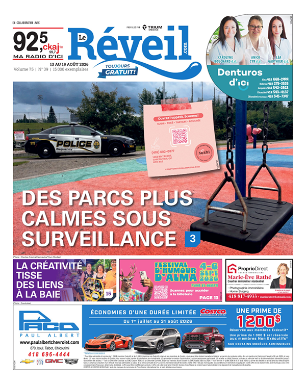 Jeudi 13 août 2026