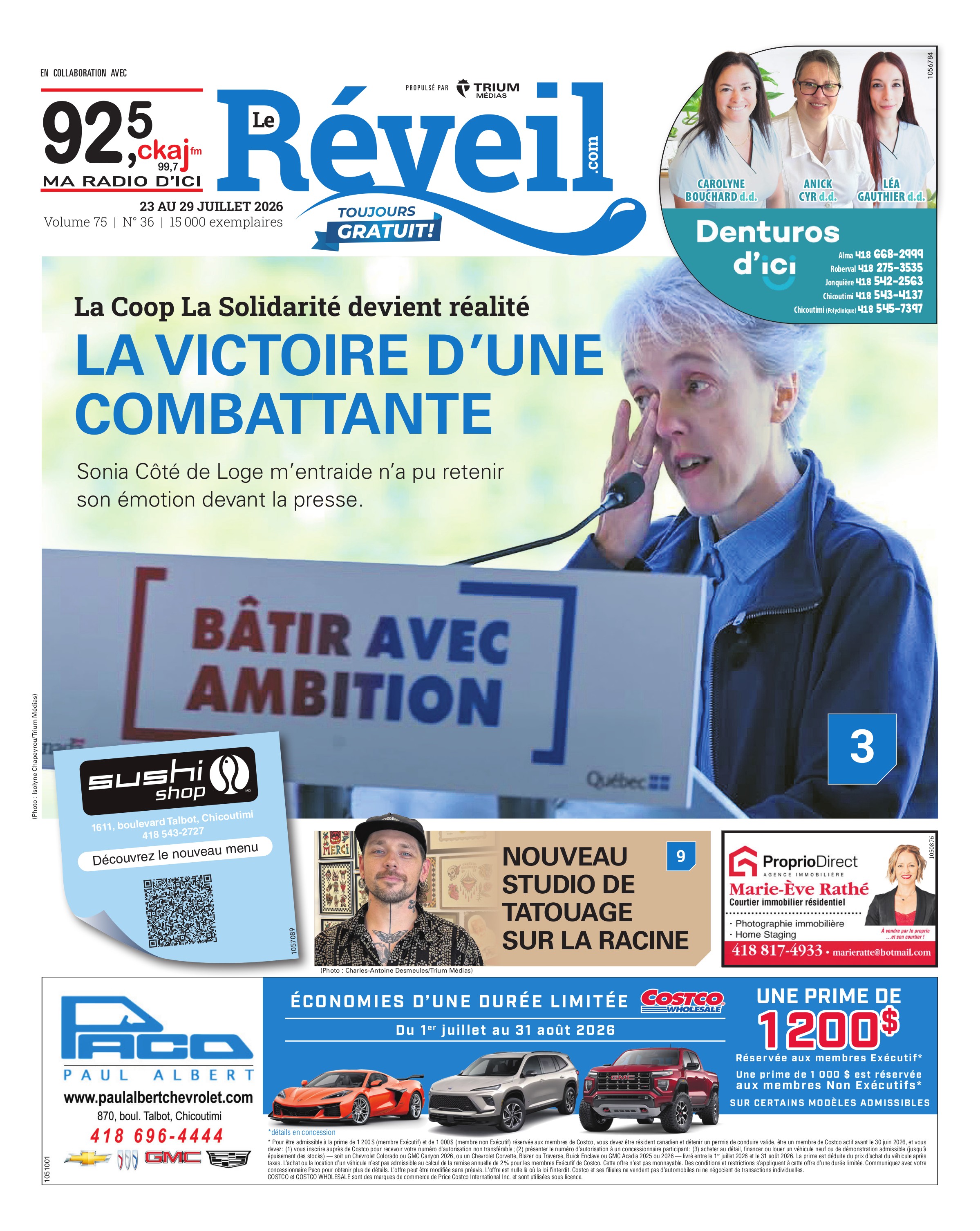 Jeudi 23 juillet 2026